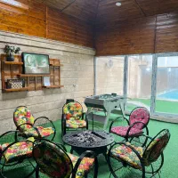 اجاره باغ ویلا استخر اب گرم سرپوشیده مرتب|اجارهٔ کوتاهمدت ویلا و باغ|اسلامشهر, شهرک مهدیه|دیوار