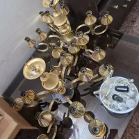 لوستر|لوستر و چراغ آویز|اصفهان, ارداجی|دیوار