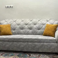 مبلمان هشت نفره کاملا سالم|مبلمان خانگی و میز عسلی|گلوگاه بابل (گلیا), |دیوار