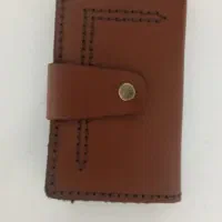 کیف پول چرم طبیعی دست دوز|کیف، کفش، کمربند|مشهد, موعود|دیوار