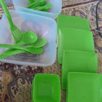ظرف مسافرتی وسرویس کفگیر ملاقه