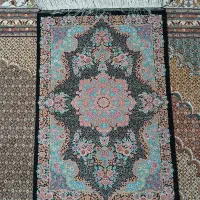 قالیچه تمام ابریشم قم ۶۰ × ۹۰|فرش|تهران, استاد معین|دیوار