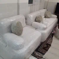 مبل پینترست ۷ نفره تدی تازه خربداری شده|مبلمان خانگی و میز عسلی|کرج, شهرک جهاننما|دیوار