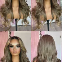 انواع کلاه گیس با موی 100% طبیعی