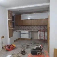 تولید وتعمییر انواع کابینت کمد دیواری|جاکفشی، کمد، دراور|ساوه, |دیوار