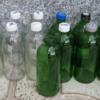 بطری شیشه ای|ظروف نگهدارنده، پلاستیکی، یک‌بارمصرف|همدان, |دیوار