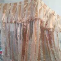 پرده حریر شیشه ای