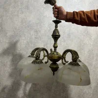 لوستر برنجی پنج شاخه|لوستر و چراغ آویز|اندیشه, اندیشه فاز ۱|دیوار