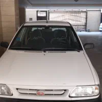 پراید سفید بدون رنگ مدل ۹۲