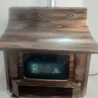 بخاری گازی طرح شومینه