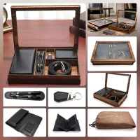 تولید و پخش ست چرم مردانه و زنانه تولیدی کوروش