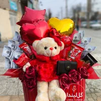 باکس ولنتاین/استیج/سالیوان/گل روبانی/عروسک