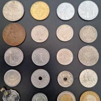 سکه های زیباوخاص خارجی ۷۶عدد