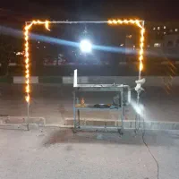 میله اهنی جلو در