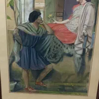 تابلوی نقاشی شده