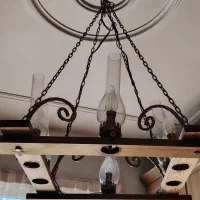 لوستر|لوستر و چراغ آویز|لواسان, |دیوار