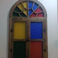 پنجره چوبی سنتی،تزئینی سایز 3