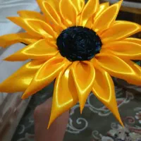 گل افتابگردون سایز بزرگ وکوچک گل رز وپر|گل مصنوعی|قدس, شهر‌قدس|دیوار