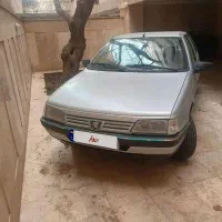 پژو مدل 90 به شرط موتور وگیربکس وشاسی و سقف و ستون