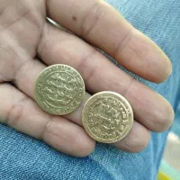 درود بر شما دوعددسکه اسلامی محمد رسول الله