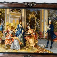 تابلو فرش دستبافت تبریز|تابلو فرش|اصفهان, برازنده|دیوار