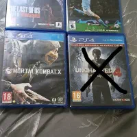 بازی ps4 و ps5/  مورتال/ لست اف ۲/ fc24