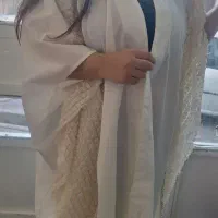 مانتو عبایی سفید