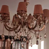 لوستر در حدنو تمام کریستال برند