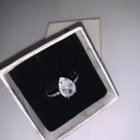 انگشتر جواهری نگین دار