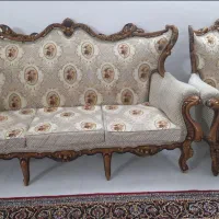 مبل سلطنتی دسته متکایی|مبلمان خانگی و میز عسلی|اصفهان, گلستان|دیوار