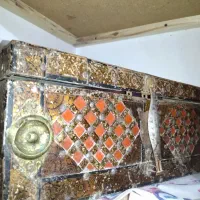 صندوقچه چوبی آهنی