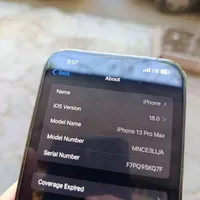 اپل iPhone 13 Pro Max با حافظهٔ ۱۲۸ گیگابایت|موبایل|همدان, |دیوار