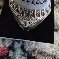 انگشتر نقره دستساز با سنگ حرم امام حسین)ع(|جواهرات|تهران, قیطریه|دیوار