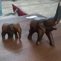 فیل چوبی زیبا