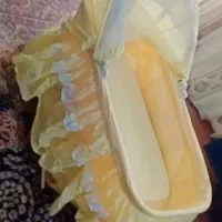 گهواره ی تاشو و کنار تخت مادر|تخت و سرویس خواب|تهران, والفجر (افسریه)|دیوار