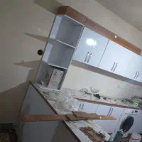 کابینت بدنه فلزی درب چوبی در رزن.|مصالح و تجهیزات ساختمان|رزن, |دیوار