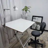 میز نقشه کشی و صندلی
