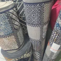 گلیم قالیچه گبه موکت فرش کناره قرمز گردوی دست دوم