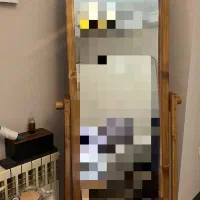 ایینه قدی چوبی نو