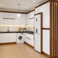 طراحی و اجرای کابینت MDF و هایگلاس
