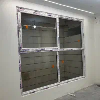 درب پنجره دوجداره آلومینیوم upvc خریدبدون واسطه|خدمات پیشه و مهارت|تهران, یافت آباد جنوبی|دیوار