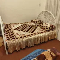 تخت خواب 2نفره فلزی|تخت و سرویس خواب|اردبیل, |دیوار