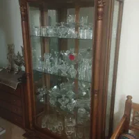 بوفه رنگ فندقی چوب گردو