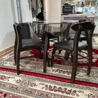 میز نهارخوری ۴ نفره|میز و صندلی غذاخوری|تولم شهر, |دیوار