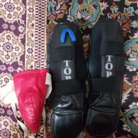 لوازم رزمی ساق بند ساق پا روپایی و کاپ