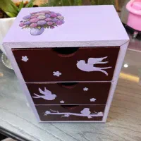 کمد چوبی رومیزی فانتزی