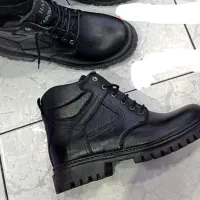 بوت چرم اعلا داخل خز با ضمانت