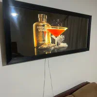 قاب دیواری با نور
