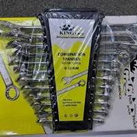 آچارپلکانی و آچار بکس ۱۲ پارچه کینگ