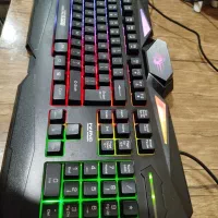 کیبورد گیمینگ rgb ماروو k608|قطعات و لوازم جانبی رایانه|نیشابور, امین اسلامی|دیوار